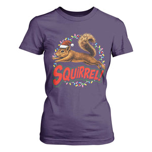 Funny Christmas Squirrel T Shirt For Women Xmas Vacation Holiday Movie TS11 Purple Print Your Wear