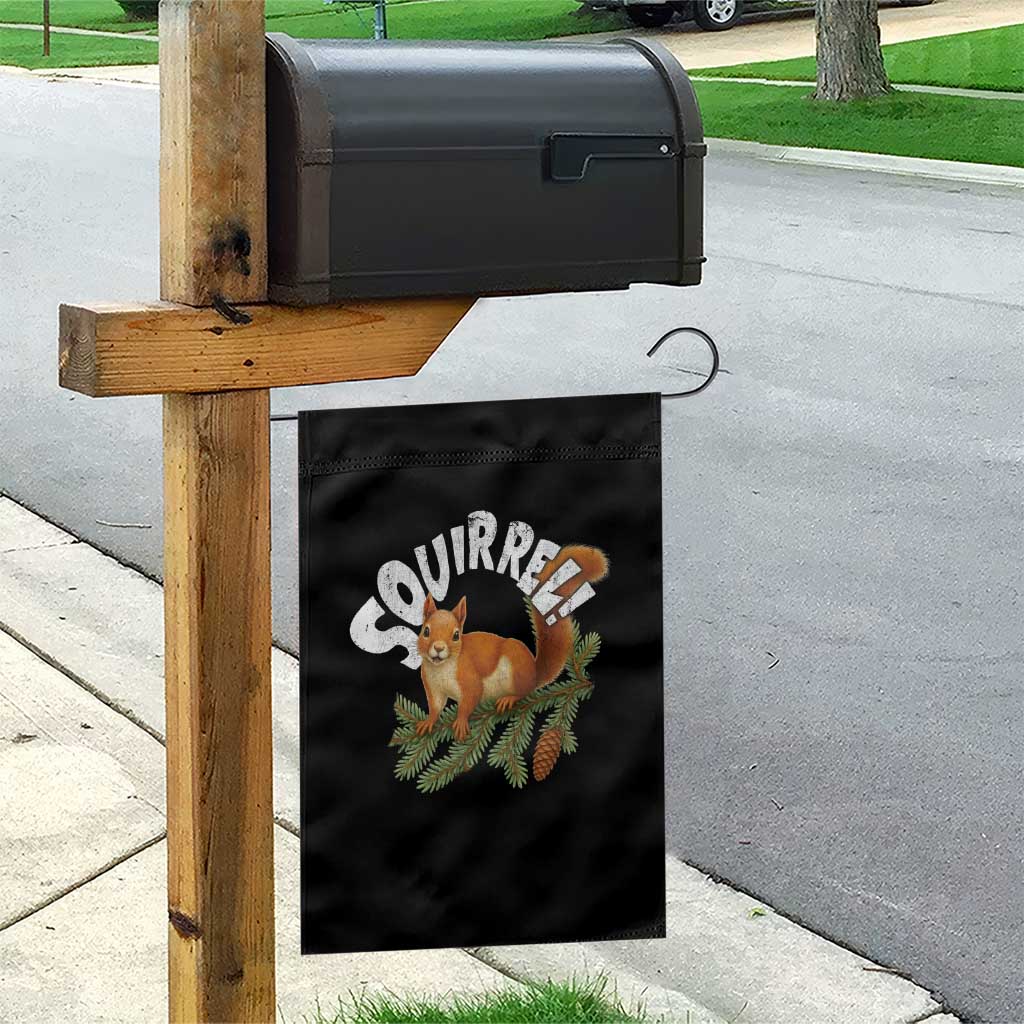 Funny Christmas Squirrel Garden Flag Xmas Vacation Holiday Movie Pine Tree TS11 Print Your Wear