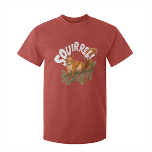 Funny Christmas Squirrel T Shirt For Kid Xmas Vacation Holiday Movie Pine Tree TS11 Red Print Your Wear