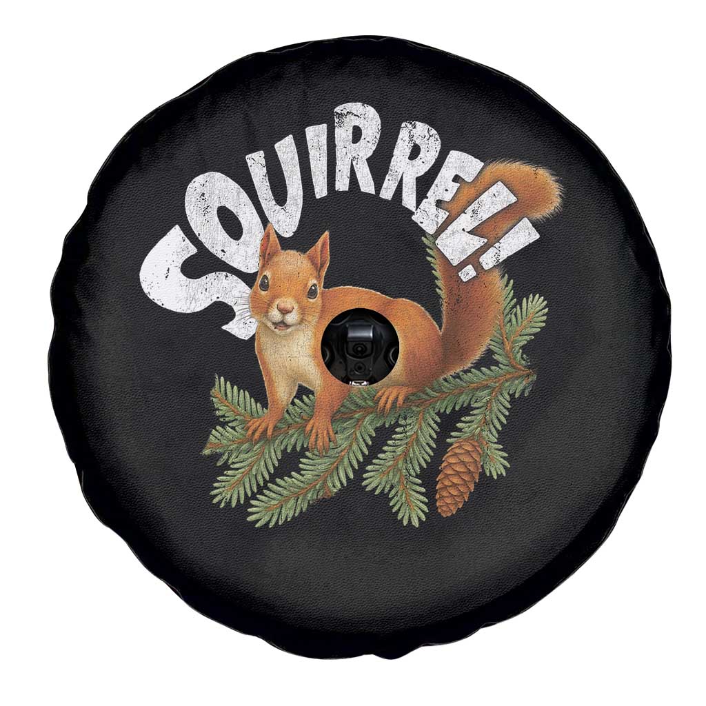 Funny Christmas Squirrel Spare Tire Cover Xmas Vacation Holiday Movie Pine Tree TS11 Print Your Wear