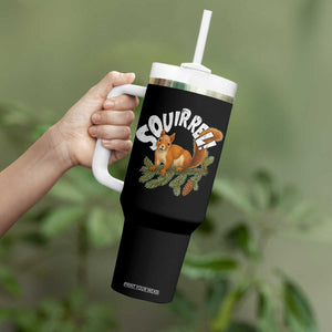 Funny Christmas Squirrel Tumbler With Handle Xmas Vacation Holiday Movie Pine Tree TS11 Print Your Wear