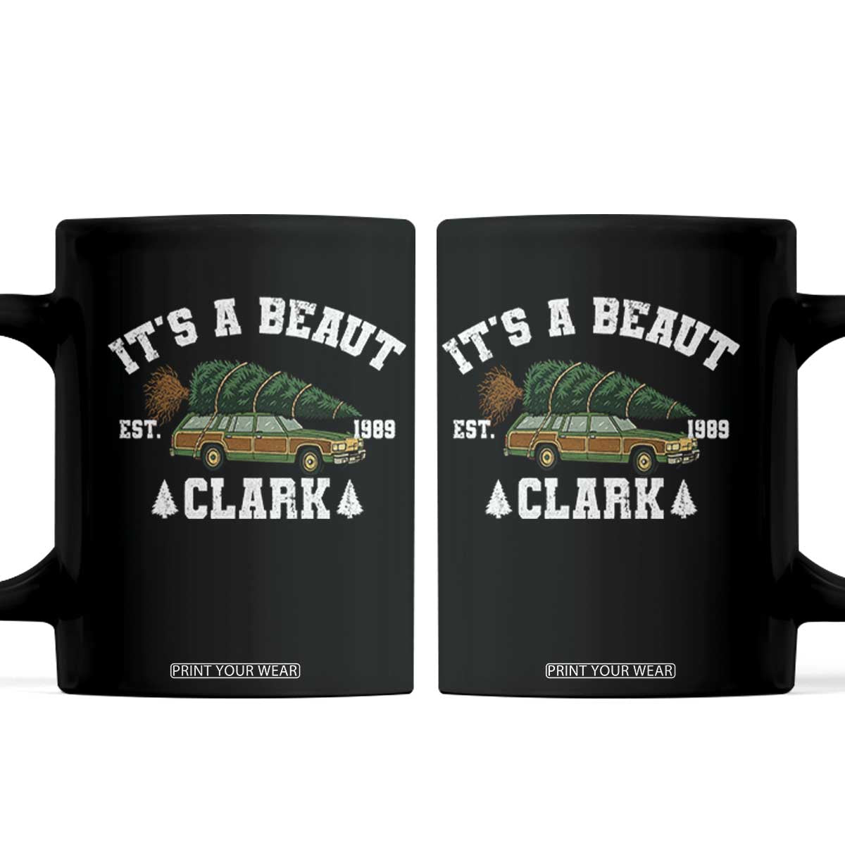 Its A Beaut Clark Coffee Mug Funny Christmas Vacation Holiday Movie TS11 Black Print Your Wear