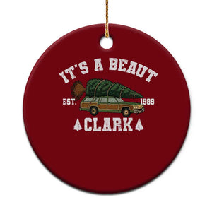 Its A Beaut Clark Ceramic Ornament Funny Christmas Vacation Holiday Movie TS11 1pc Red Print Your Wear
