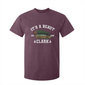 Its A Beaut Clark T Shirt For Kid Funny Christmas Vacation Holiday Movie TS11 Maroon Print Your Wear