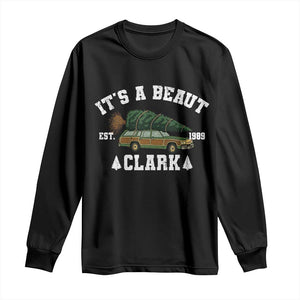 Its A Beaut Clark Long Sleeve Shirt Funny Christmas Vacation Holiday Movie TS11 Black Print Your Wear