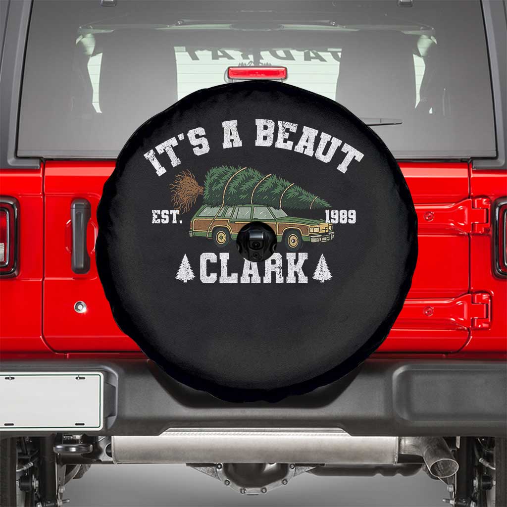 Its A Beaut Clark Spare Tire Cover Funny Christmas Vacation Holiday Movie TS11 Black Print Your Wear