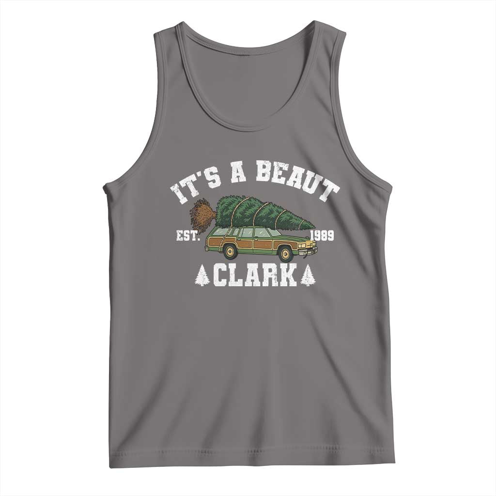 Its A Beaut Clark Tank Top Funny Christmas Vacation Holiday Movie TS11 Deep Heather Print Your Wear