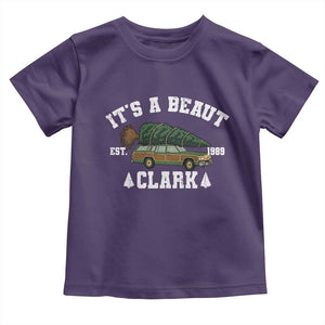 Its A Beaut Clark Toddler T Shirt Funny Christmas Vacation Holiday Movie TS11 Purple Print Your Wear