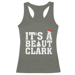 Funny Christmas Movie Its A Beaut Clark Racerback Tank Top Xmas Vacation Holiday TS11 Military Green Print Your Wear