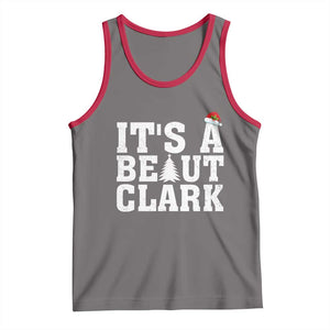Funny Christmas Movie Its A Beaut Clark Tank Top Xmas Vacation Holiday TS11 Deep Heather Red Print Your Wear