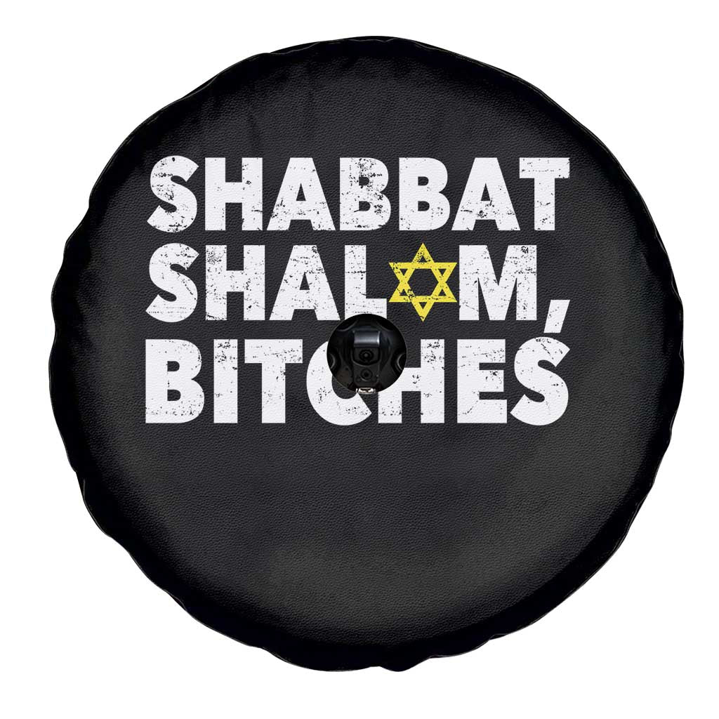 Funny Hanukkah Shabbat Shalom Bitches Spare Tire Cover Star Of David TS11 Print Your Wear