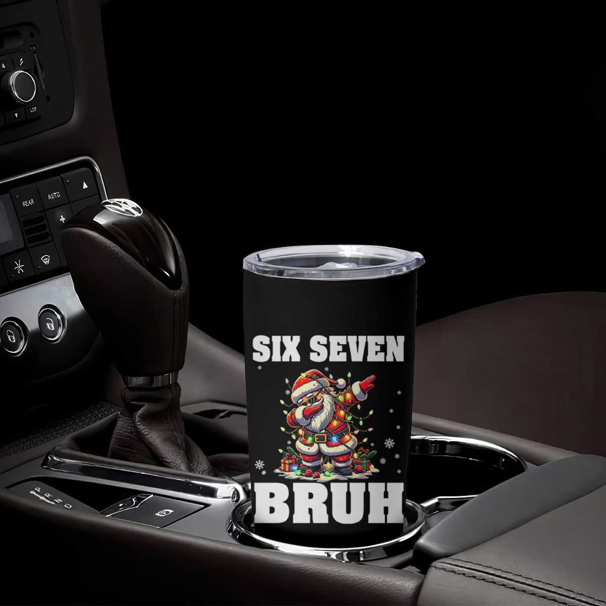 Funny Christmas 67 Six Seven Bruh Tumbler Cup Dabbing Santa TS11 Print Your Wear