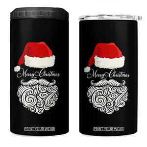 6 7 Xmas 67 Santa Six Seven Meme Merry Christmas 4 in 1 Can Cooler Tumbler TS11 One Size: 16 oz Black Print Your Wear