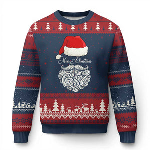 6 7 Xmas 67 Santa Six Seven Meme Merry Xmas Ugly Christmas Sweater TS11 Navy Red Print Your Wear