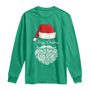 6 7 Xmas 67 Santa Six Seven Meme Merry Christmas Long Sleeve Shirt TS11 Irish Green Print Your Wear
