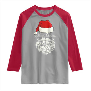 6 7 Xmas 67 Santa Six Seven Meme Merry Christmas Raglan Shirt TS11 Sport Gray Red Print Your Wear