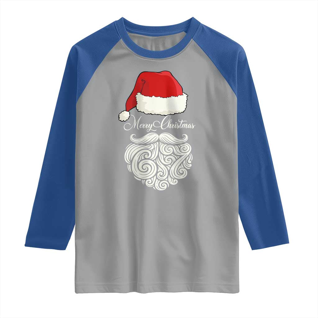 6 7 Xmas 67 Santa Six Seven Meme Merry Christmas Raglan Shirt TS11 Sport Gray Royal Print Your Wear