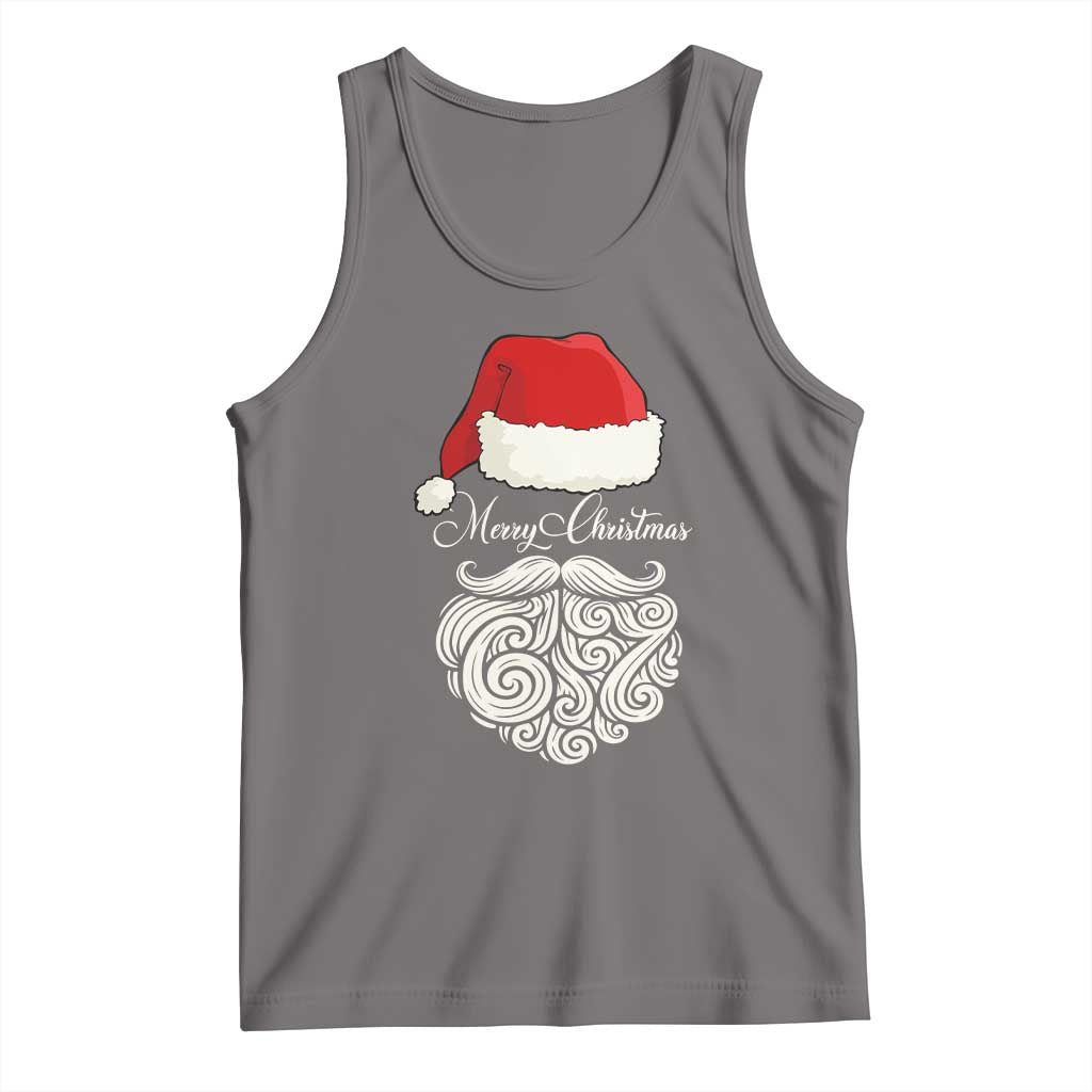 6 7 Xmas 67 Santa Six Seven Meme Merry Christmas Tank Top TS11 Deep Heather Print Your Wear