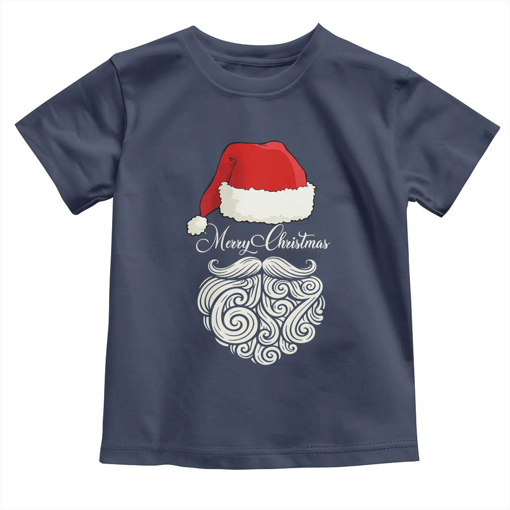 6 7 Xmas 67 Santa Six Seven Meme Merry Christmas Toddler T Shirt TS11 Navy Print Your Wear