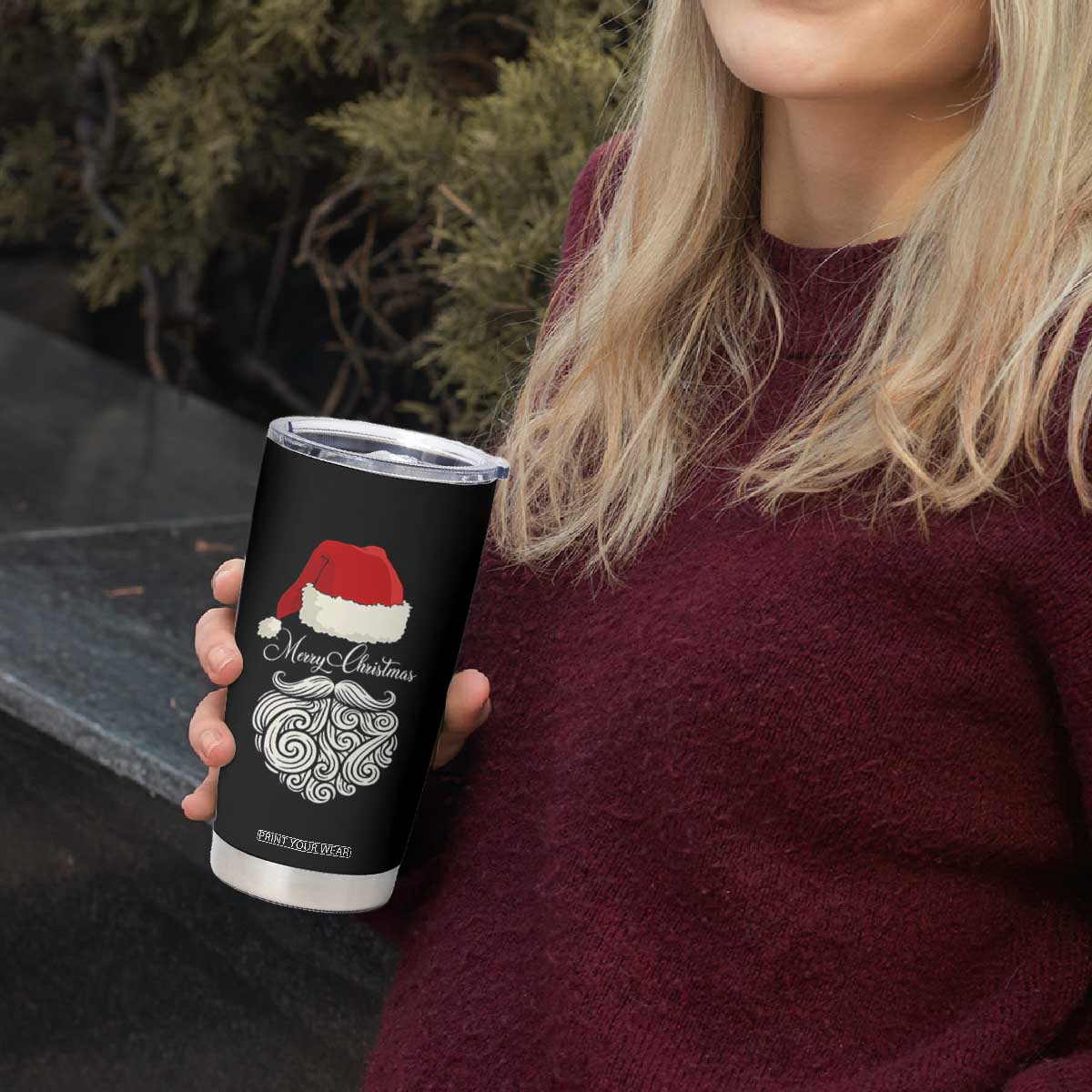 6 7 Xmas 67 Santa Six Seven Meme Merry Christmas Tumbler Cup TS11 Print Your Wear