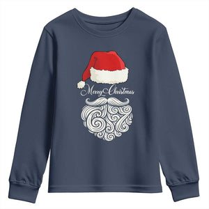 6 7 Xmas 67 Santa Six Seven Meme Merry Christmas Youth Sweatshirt TS11 Navy Print Your Wear