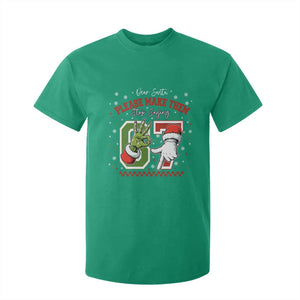 Funny Dear Santa Please Make Them Stop Saying 67 Christmas T Shirt For Kid Six Seven Meme Xmas TS11 Irish Green Print Your Wear