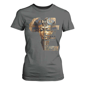 Our History Didn't Start At Slavery T Shirt For Women Black History Month Ancient Egyptian TS11 Dark Heather Print Your Wear