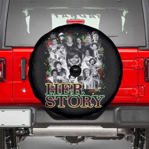 Black Women History Spare Tire Cover Her Story Black History Month TS11 Black Print Your Wear