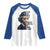 Frederick Douglass Quote Raglan Shirt I Prefer To Be True To Myself Even At The Hazard Of Incurring The Ridicule Of Others TS11 White Royal Print Your Wear