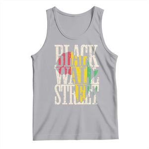 Black Wall Street Tank Top Tulsa Oklahoma Black History Month Africa Map TS11 Athletic Heather Print Your Wear