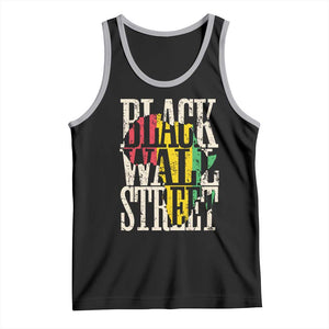 Black Wall Street Tank Top Tulsa Oklahoma Black History Month Africa Map TS11 Black Athletic Heather Print Your Wear