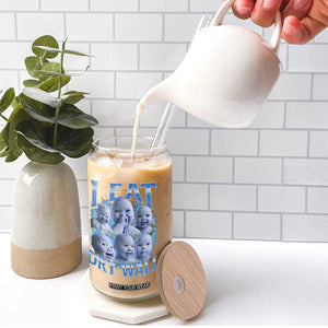 Funny AI Baby Meme Laughing Glass Can I Eat Dry Wall Baby Brainrot TS11 Print Your Wear