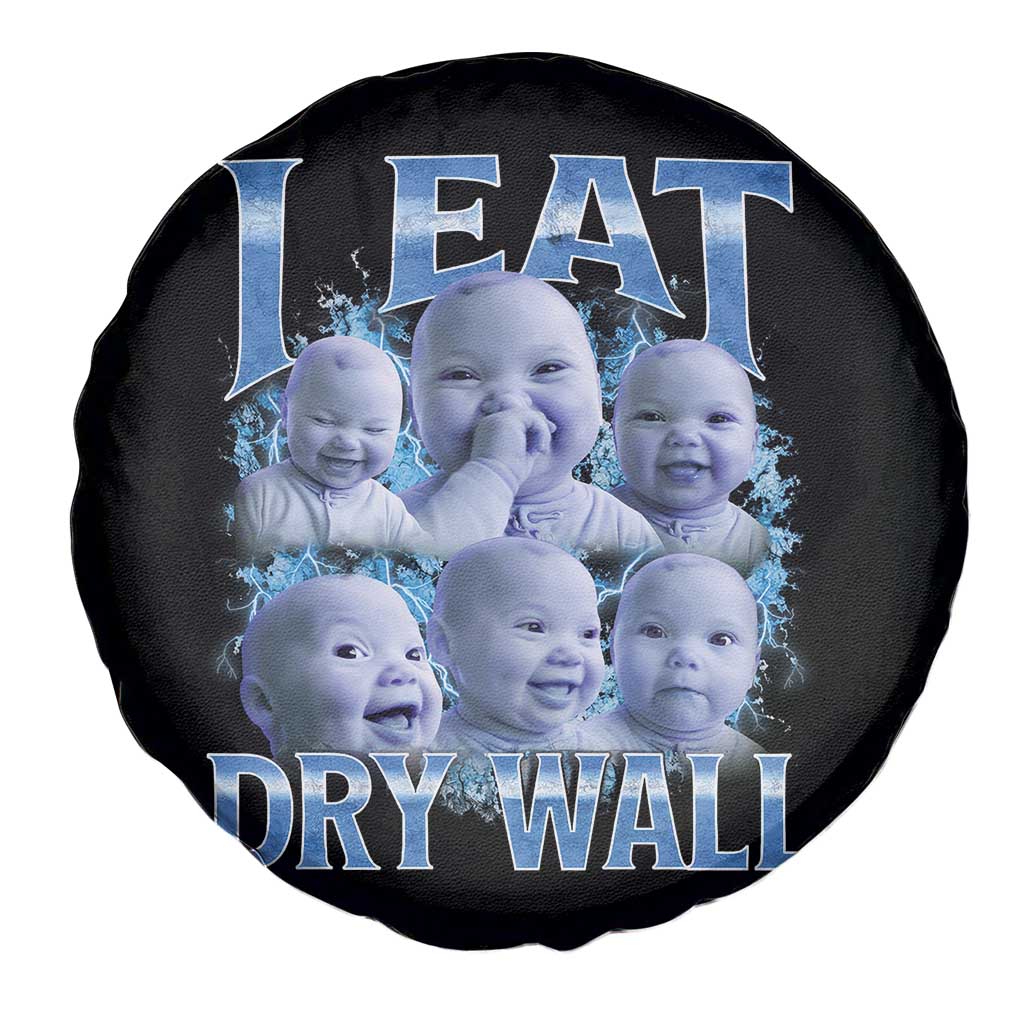 Funny AI Baby Meme Laughing Spare Tire Cover I Eat Dry Wall Baby Brainrot TS11 Print Your Wear