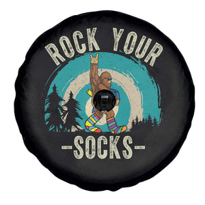Funny Down Syndrome Awareness Bigfoot Spare Tire Cover Rock Your Socks TS11 Print Your Wear