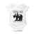 Protect Our National Parks Not Profits Baby Onesie Vintage Forest Bear TS11 White Print Your Wear