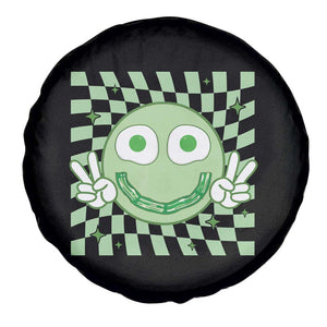 Funny Green Smile Face Eggs Bacon Breakfast St Patrick's Day Spare Tire Cover TS11 Print Your Wear