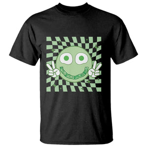 Funny Green Smile Face Eggs Bacon Breakfast St Patrick's Day T Shirt TS11 Black Print Your Wear