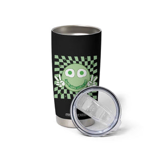 Funny Green Smile Face Eggs Bacon Breakfast St Patrick's Day Tumbler Cup TS11 Print Your Wear