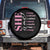 Woman Affirmation Spare Tire Cover She Is Strong Motivated Confident Blessed Beautiful TS11 No hole Black Print Your Wear