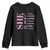 Woman Affirmation Youth Sweatshirt She Is Strong Motivated Confident Blessed Beautiful TS11 Black Print Your Wear
