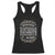 Feminism Is My Second Favorite F Word Racerback Tank Top Feminist TS11 Black Print Your Wear