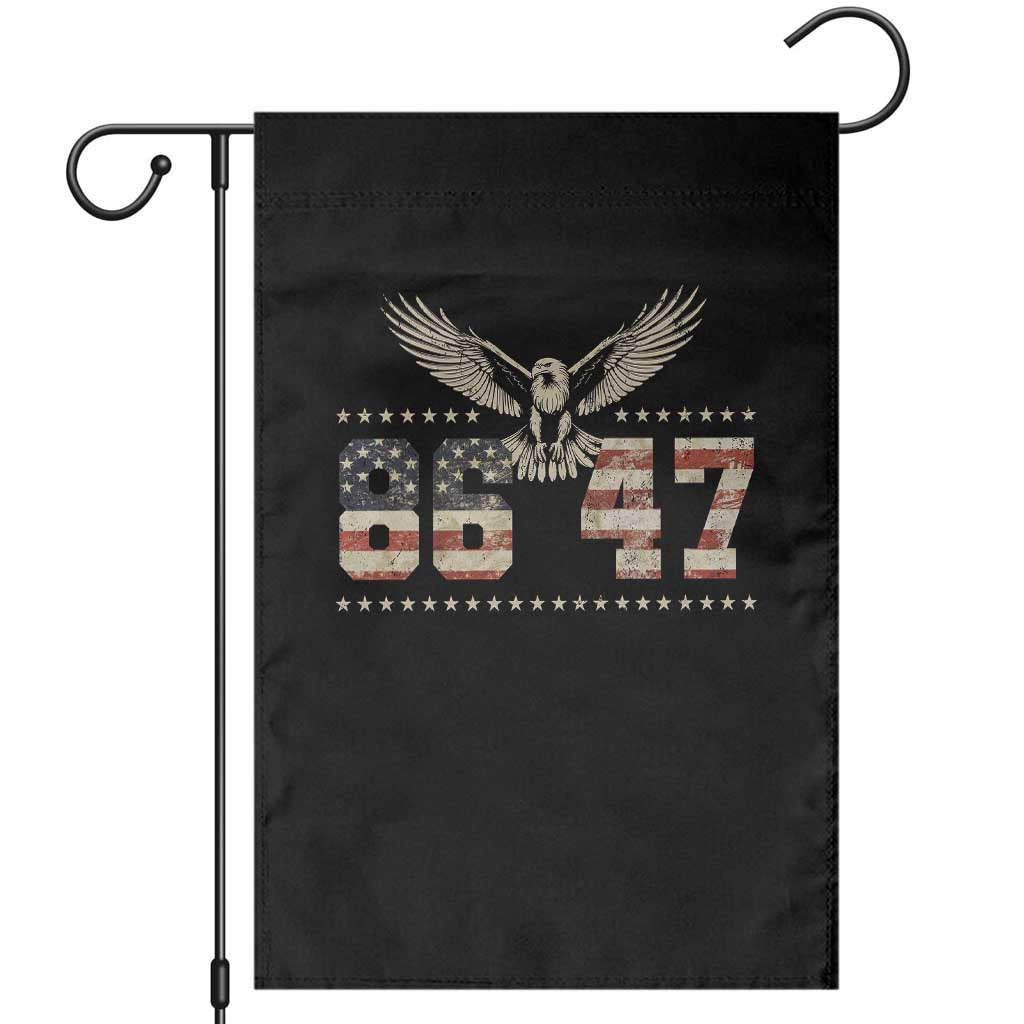Funny Vintage 86 47 Garden Flag Eagle Vintage American Flag TS11 Black Print Your Wear