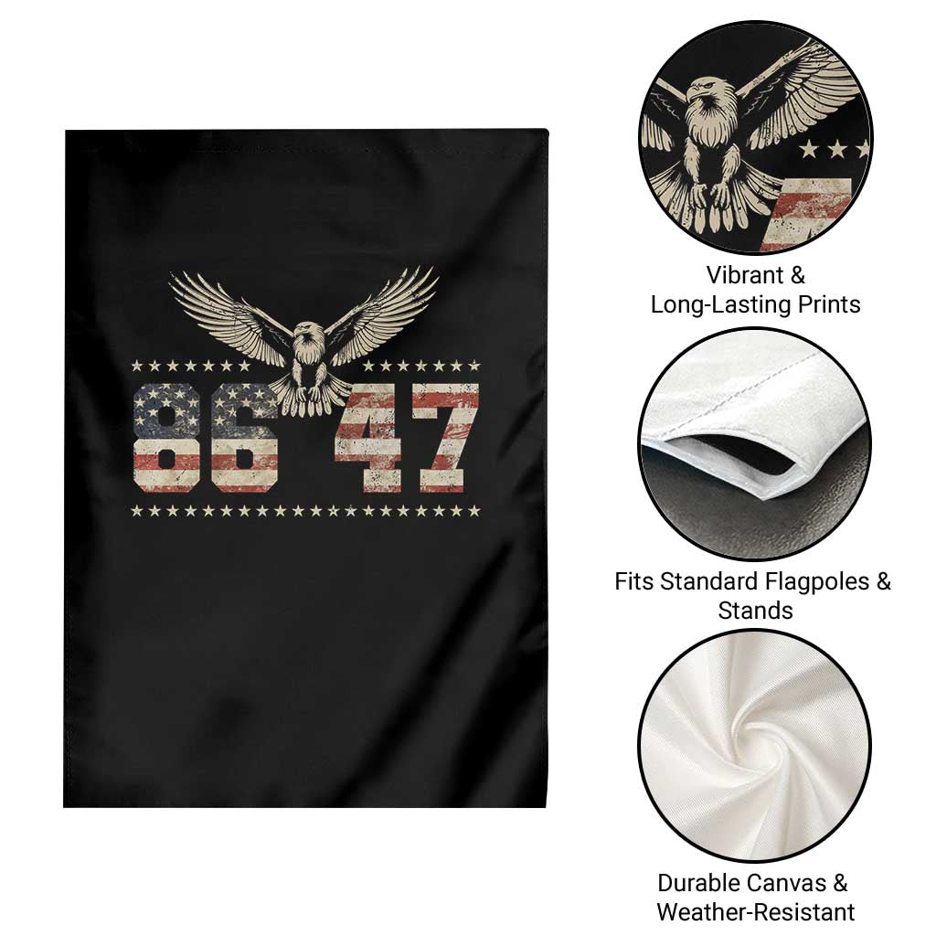 Funny Vintage 86 47 Garden Flag Eagle Vintage American Flag TS11 Print Your Wear