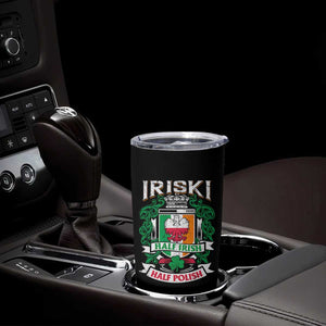 Iriski Half Irish Half Polish Tumbler Cup Polish St Patricks Day Eagle TS11 Print Your Wear