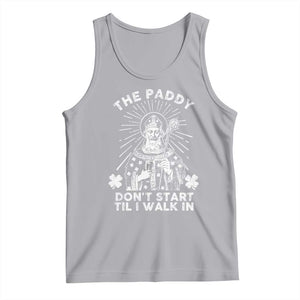 Funny The Paddy Don't Start Til I Walk In Tank Top St Patrick's Day Irish Beer TS11 Athletic Heather Print Your Wear