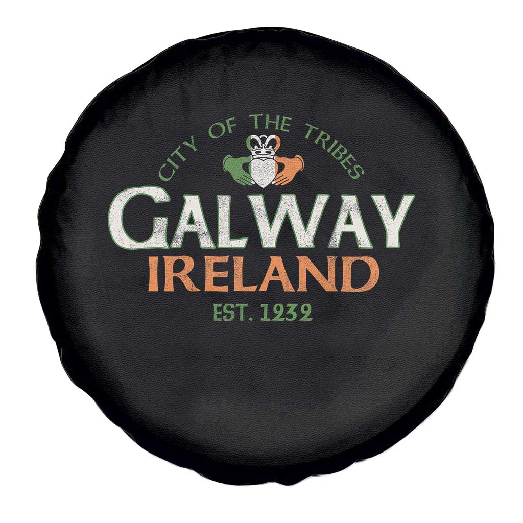 Claddagh Galway Ireland Spare Tire Cover City Of The Tribes Est 1232 TS11 Print Your Wear