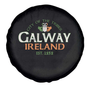 Claddagh Galway Ireland Spare Tire Cover City Of The Tribes Est 1232 TS11 Print Your Wear