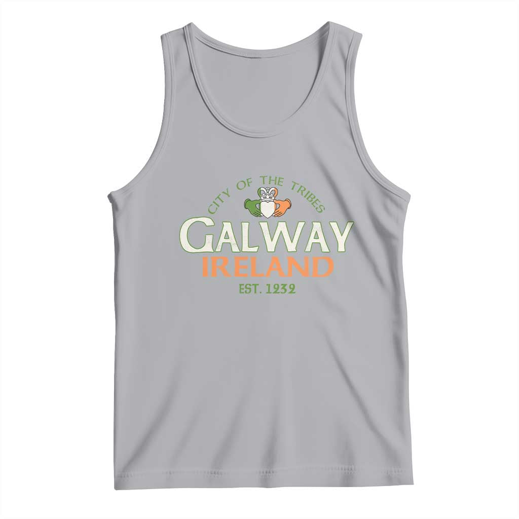 Claddagh Galway Ireland Tank Top City Of The Tribes Est 1232 TS11 Athletic Heather Print Your Wear