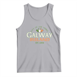 Claddagh Galway Ireland Tank Top City Of The Tribes Est 1232 TS11 Athletic Heather Print Your Wear