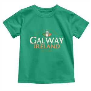 Claddagh Galway Ireland Toddler T Shirt City Of The Tribes Est 1232 TS11 Irish Green Print Your Wear